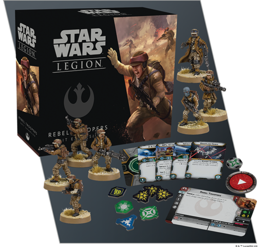 Star Wars: Legion - Rebel Troopers Unit Expansion